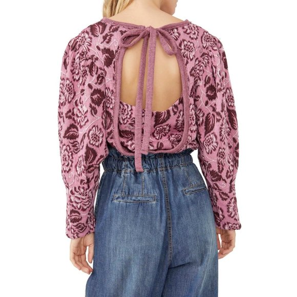 Free People No Ordinary Top - Smoked Pink Combo - NWT - Picture 2 of 6